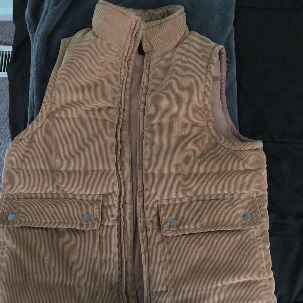 Corduroy vest